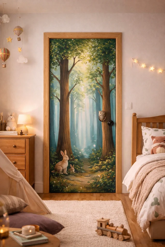 Storybook Forest Door Style