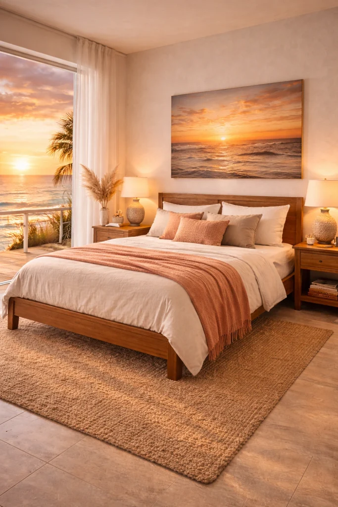 Sunset Beach Bedroom Style
