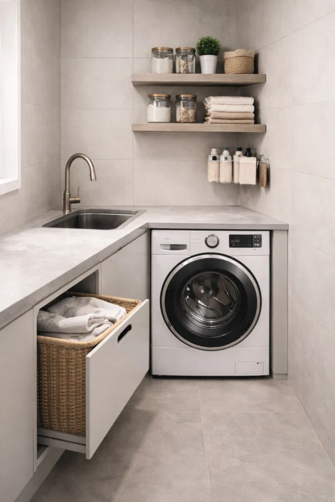 Ultra Compact Corner Utility Style