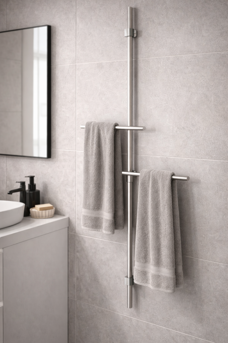 25 Stylish Bathroom Towel Hanging Ideas for Modern Homes