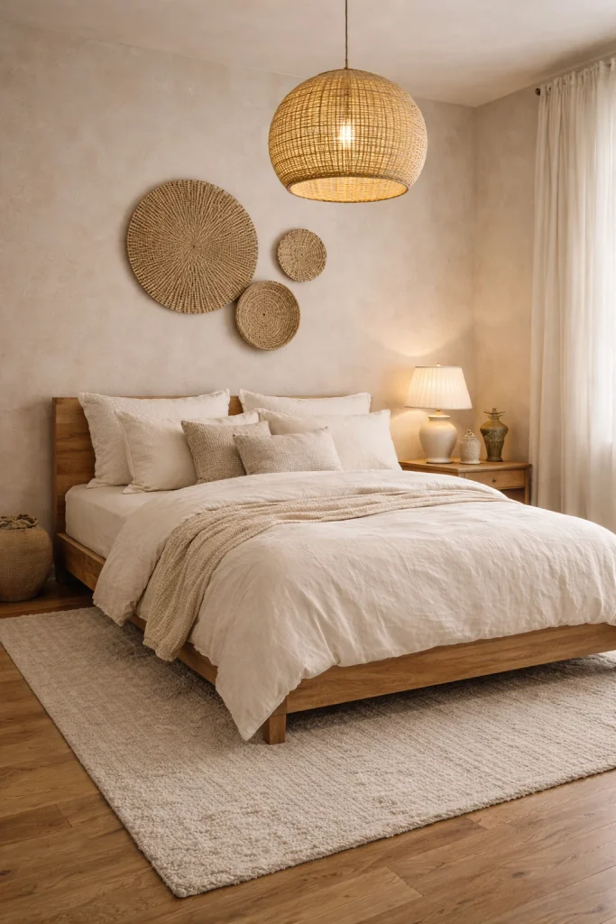 Vintage Boho Minimal Bedroom Style