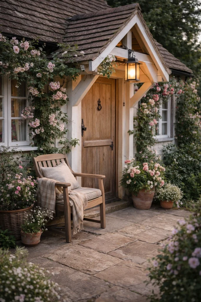 Vintage Cottage Porch Idea