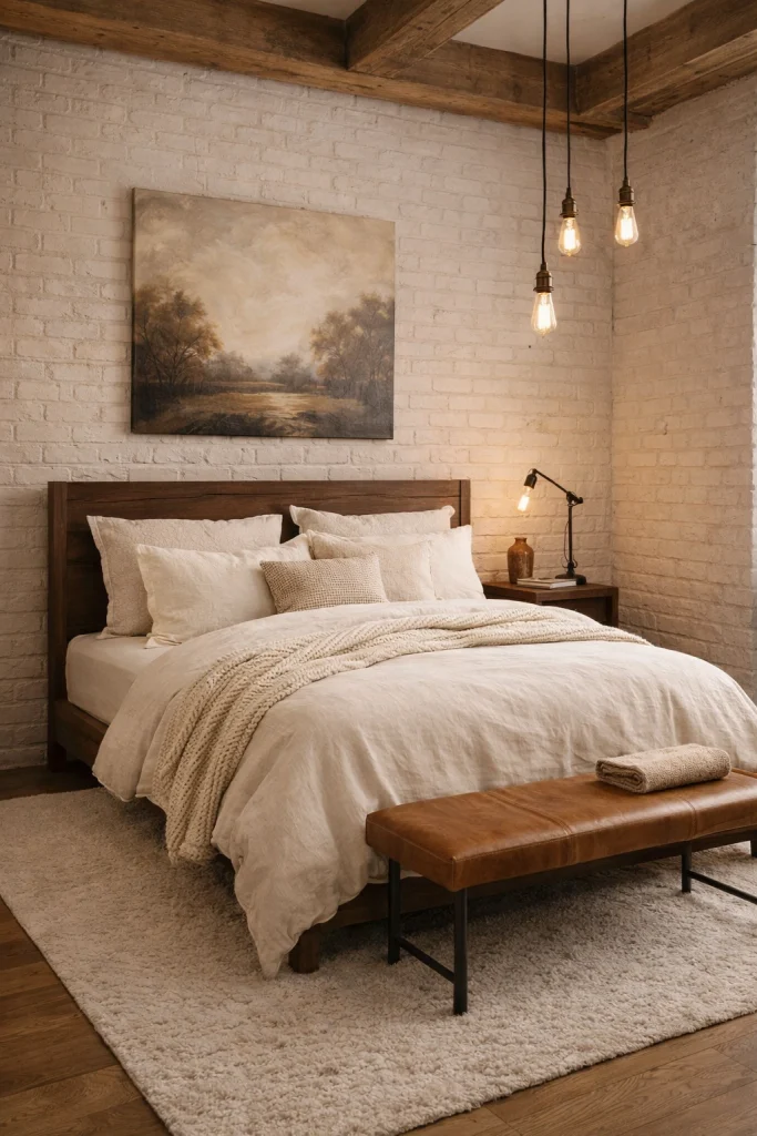 Vintage Loft Bedroom Style