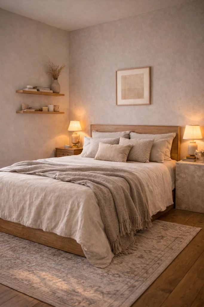 Vintage Scandinavian Cozy Bedroom Style