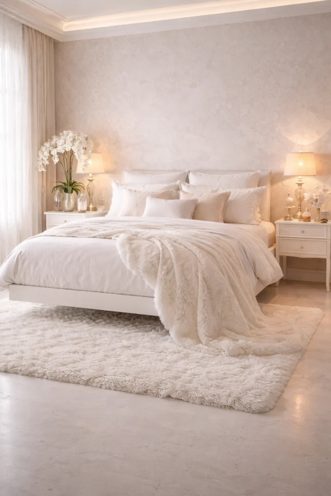 White Cloud Dream Bedroom Style