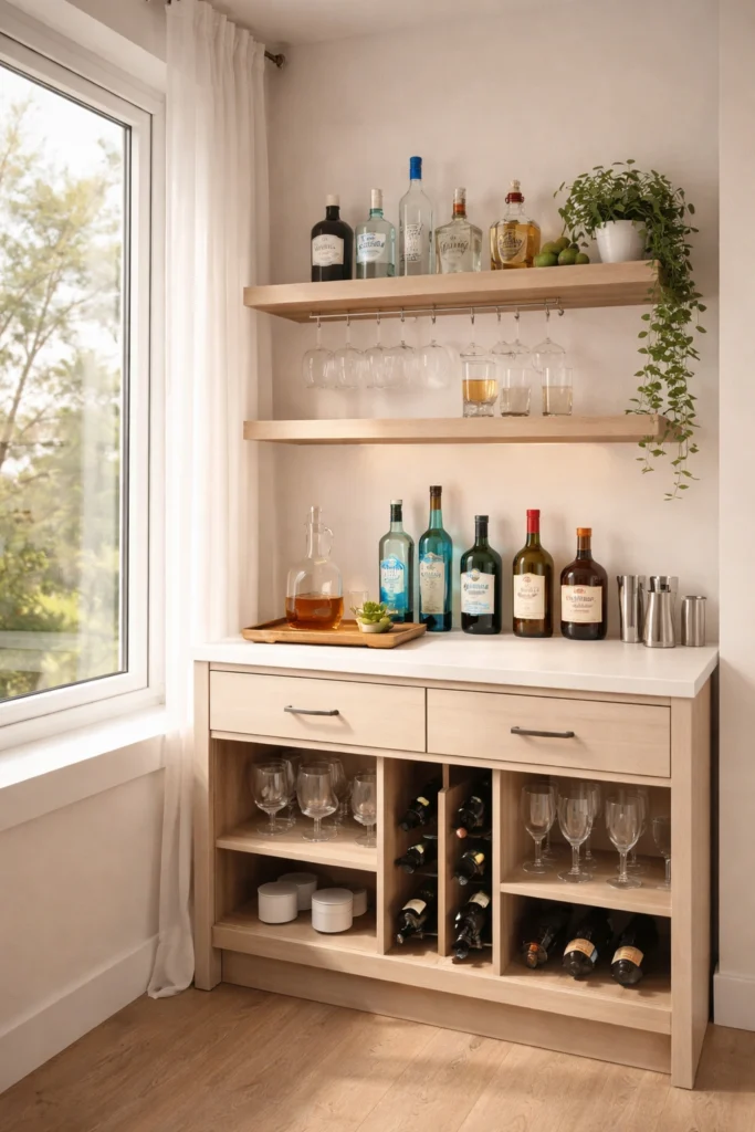 Window-Side Daylight Bar Idea