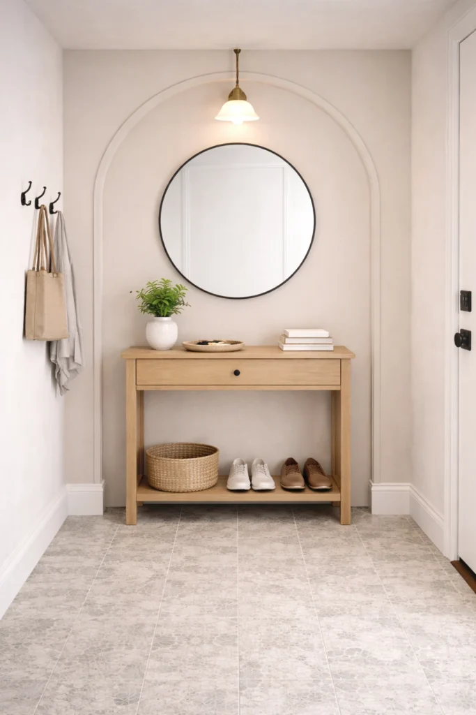 Arch Panel Entryway Idea