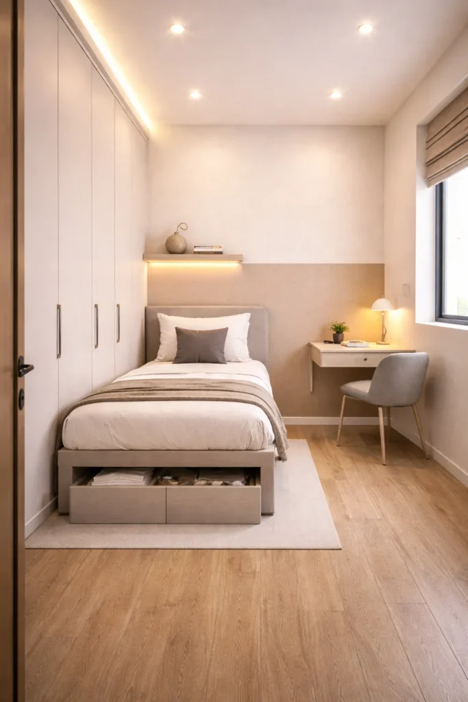 Ceiling Height Wardrobe Box Room Bedroom Idea