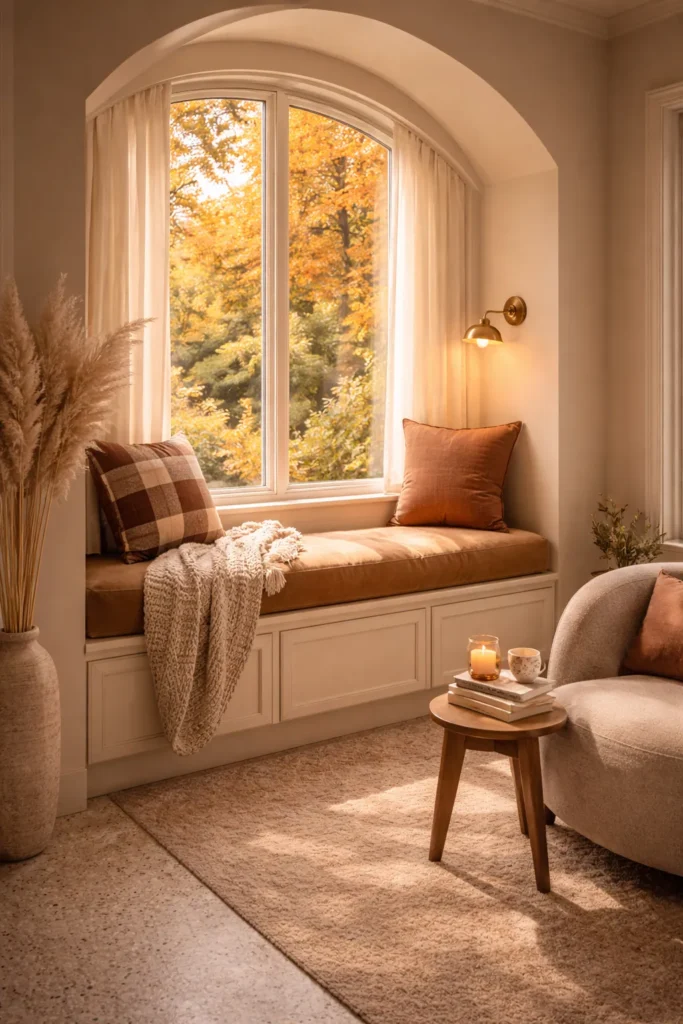 Cozy Window Reading Nook Retreat Idea