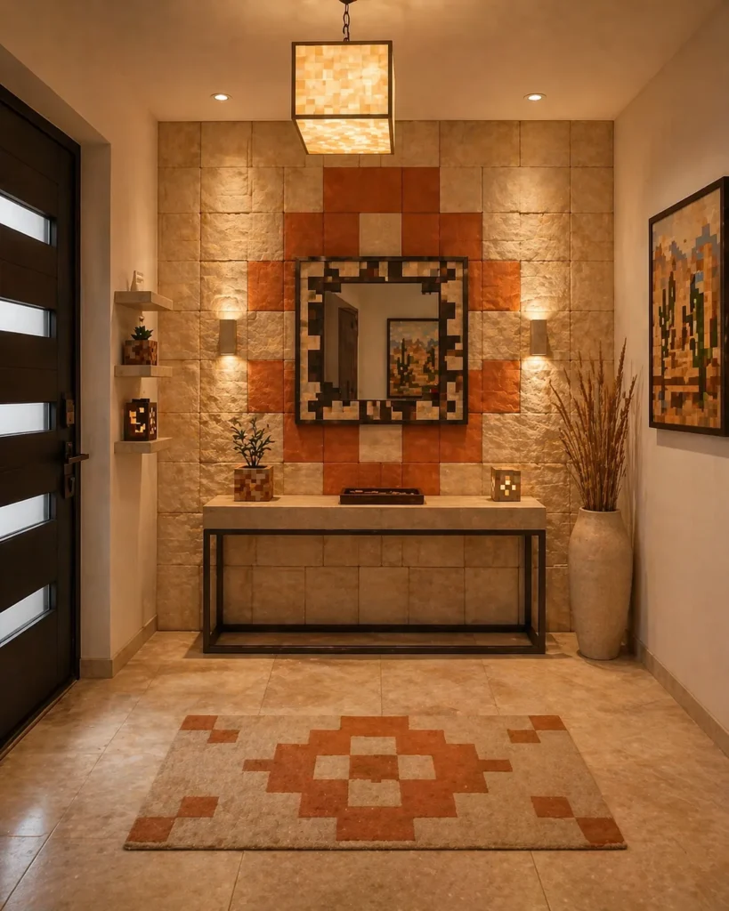 Desert Temple Entryway Idea