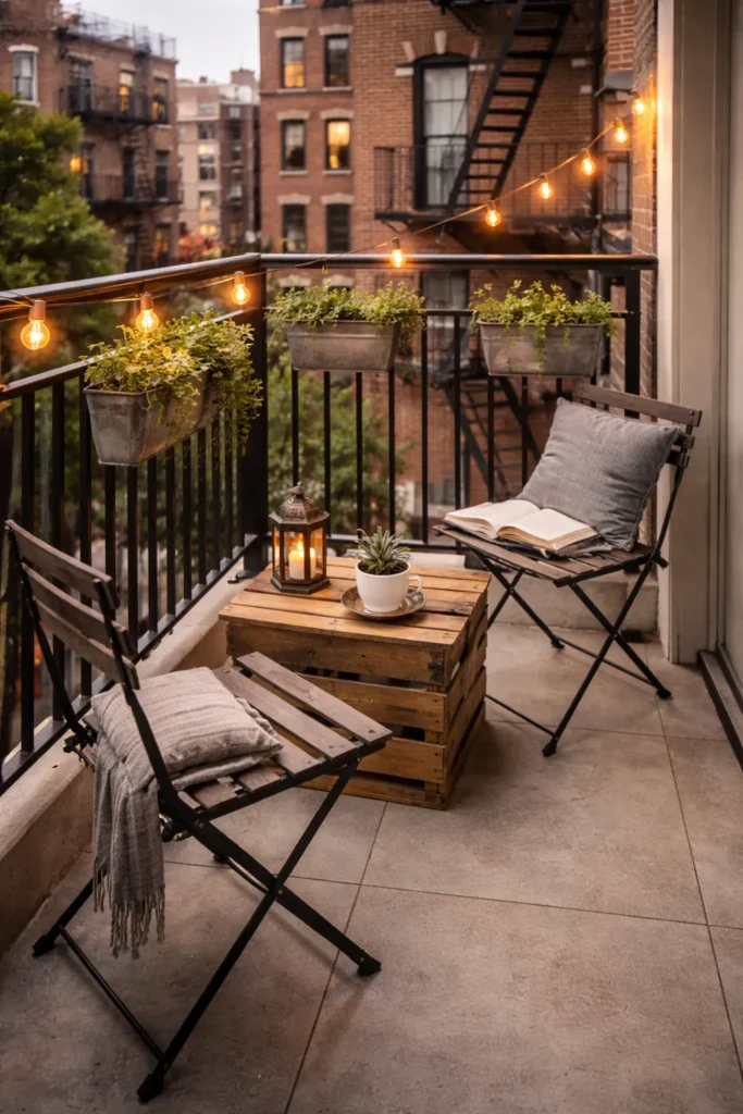 Industrial Urban Balcony Idea
