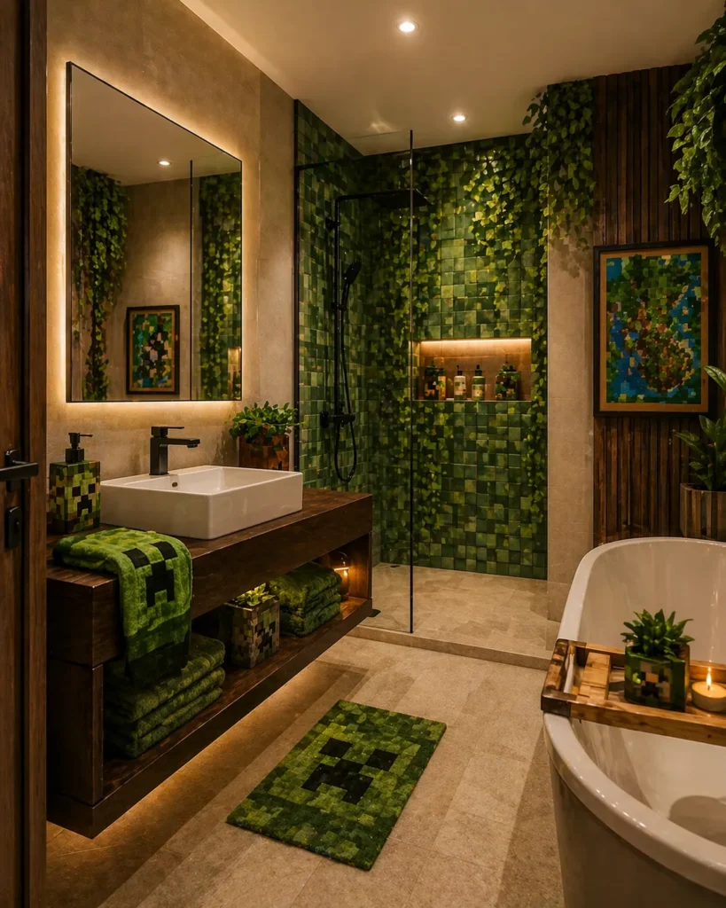 Jungle Adventure Bathroom Idea