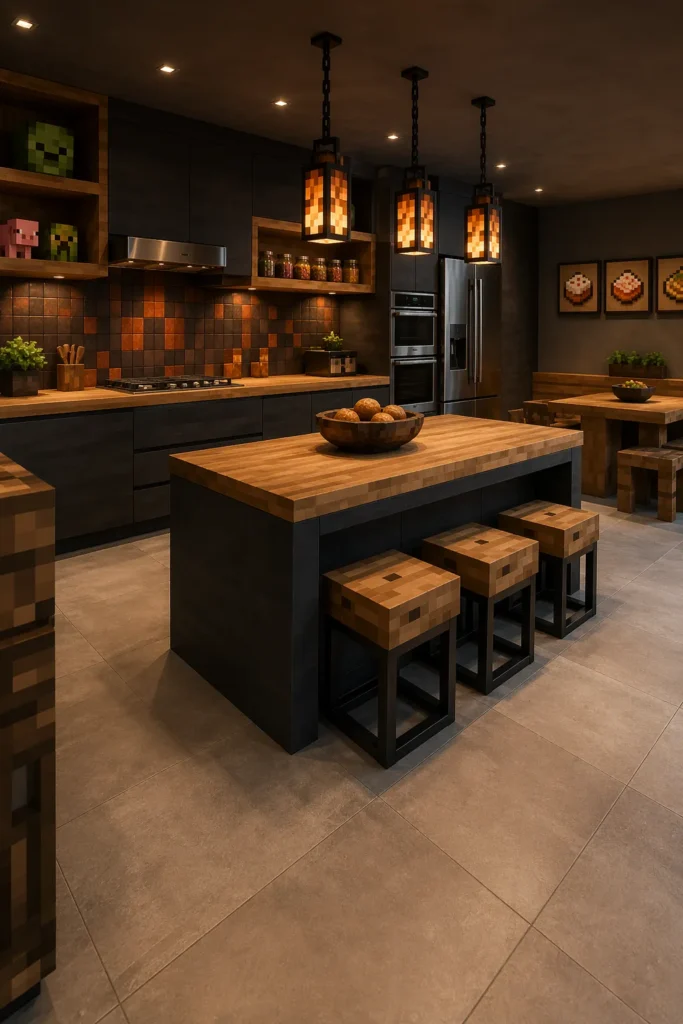Lava Forge Kitchen Idea
