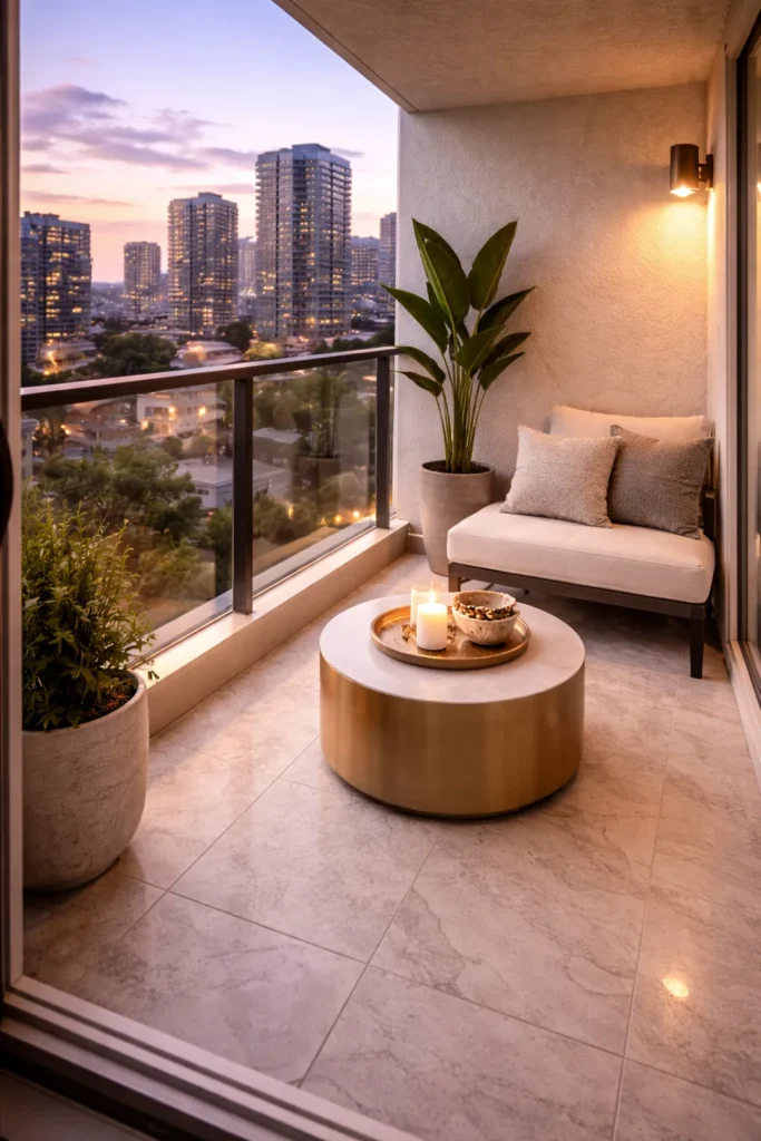 Premium Micro Luxury Balcony Idea