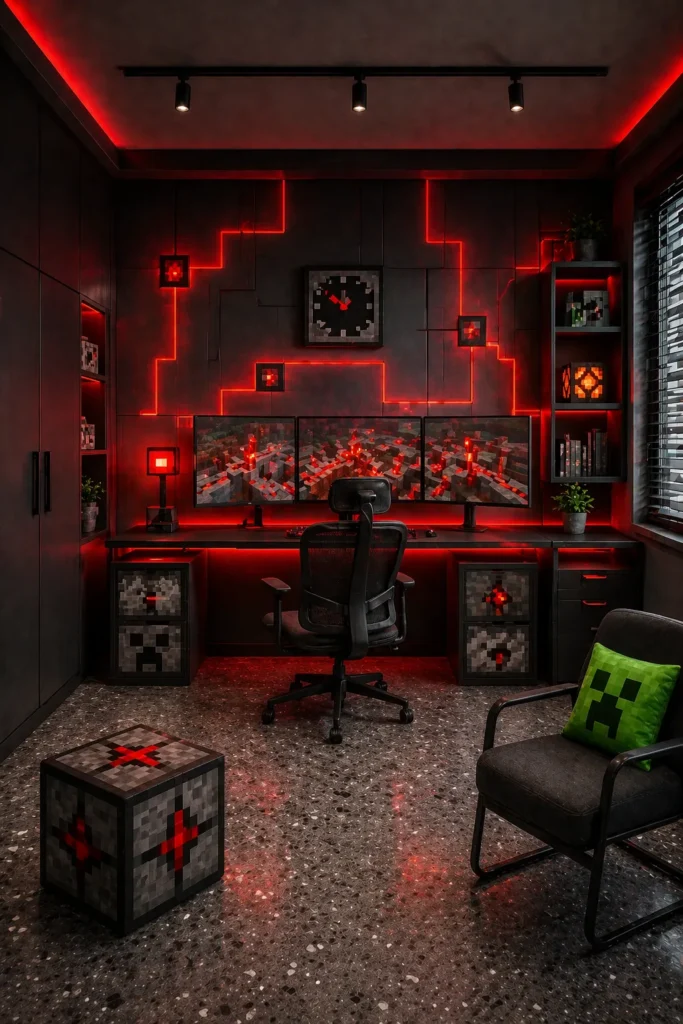 Redstone Smart Office Idea