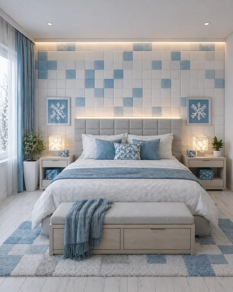 Snow Biome Guest Room Idea