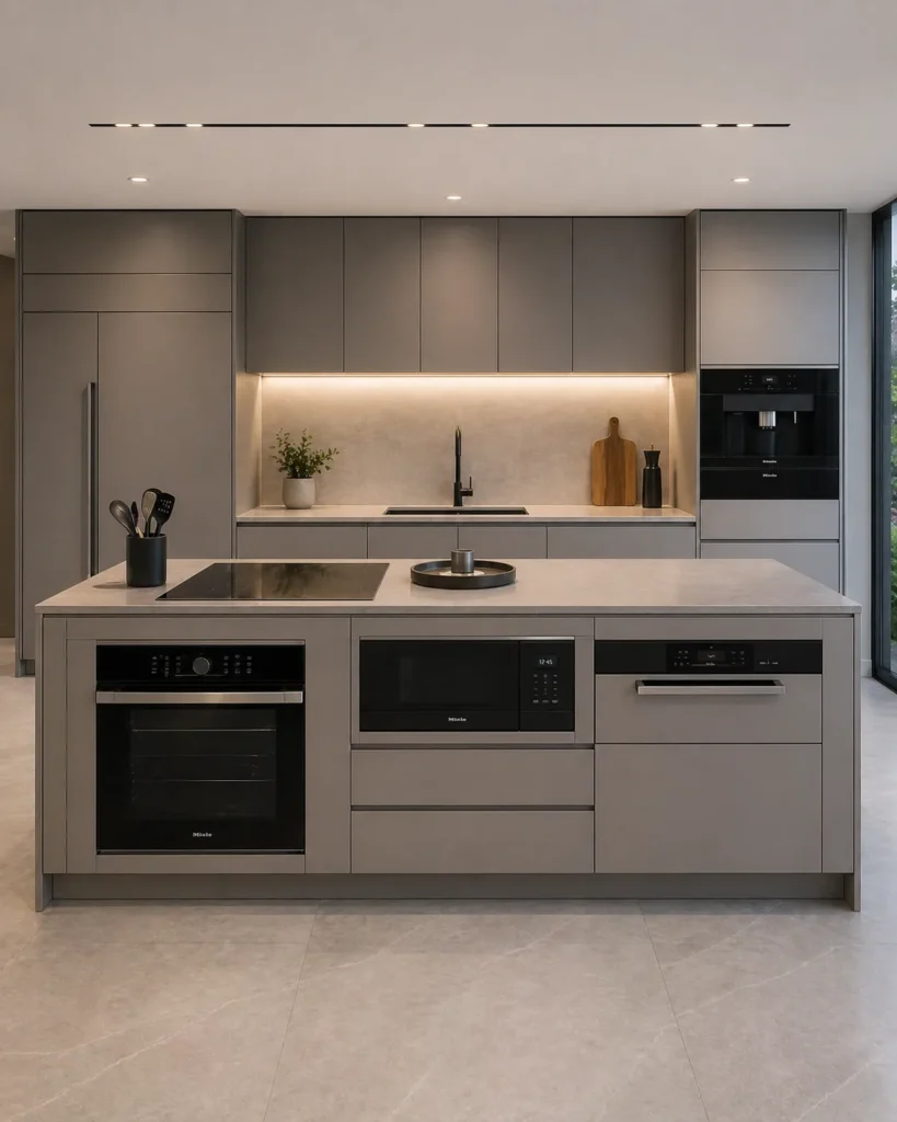 Appliance-Integrated Island Idea