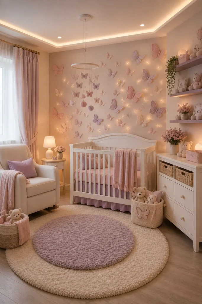 Butterfly Garden Dream Nursery Idea